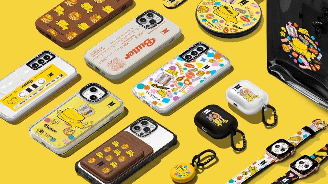 BTS and Casetify Are Launching a Tech Accessories Collab Inspired by Hit Song 'Butter'