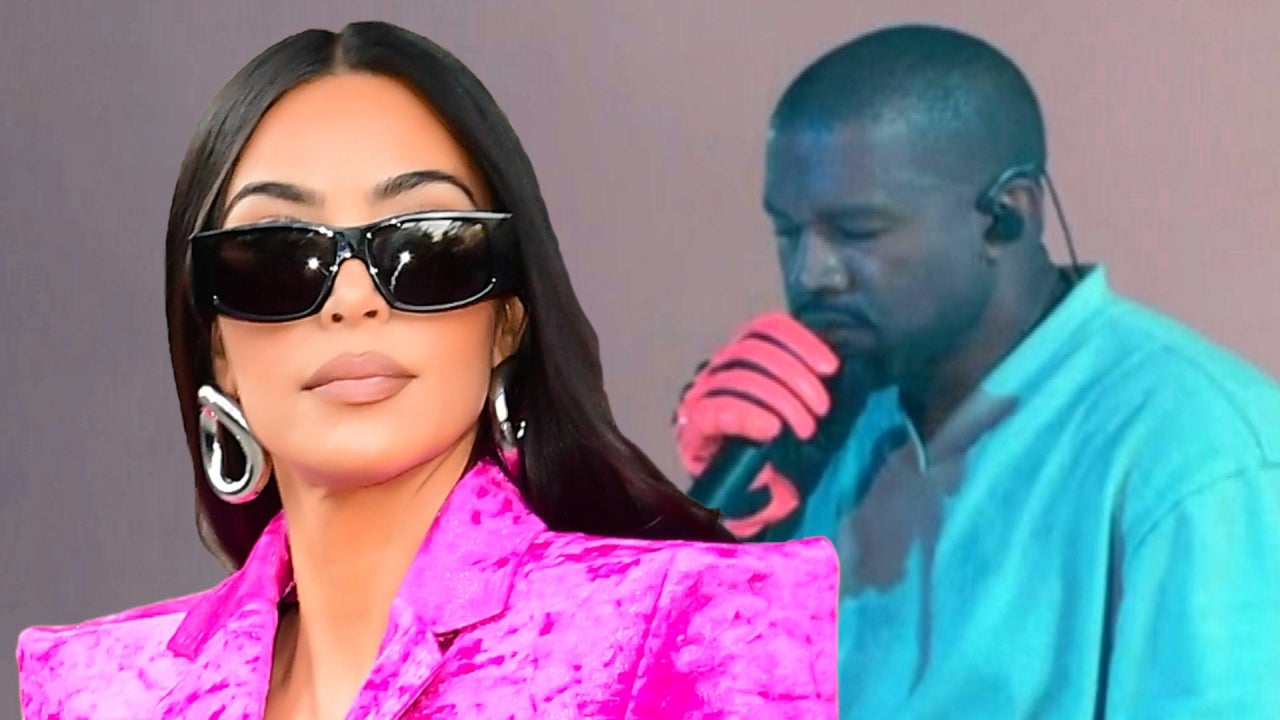 Kanye West Plays Kim Kardashian's 'Saturday Night Live' Monologue During 'Donda 2' Listening Event