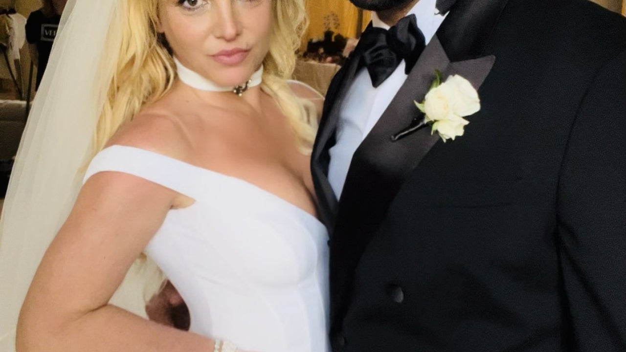 Britney Spears Marries Sam Asghari in Versace Dress: Everything We Know About Her Bridal Look