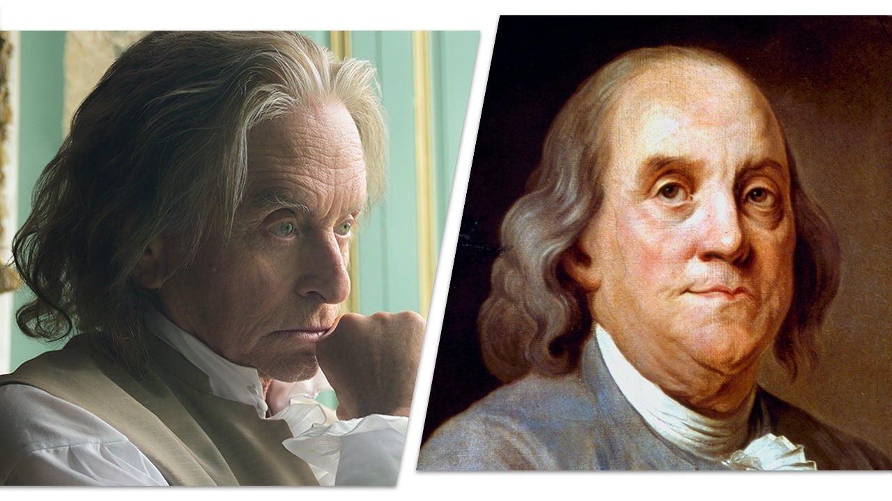 Michael Douglas Is Unrecognizable as Benjamin Franklin in New Sequence