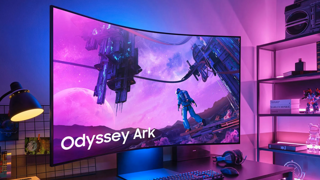 Save $1,000 on the 55-inch Samsung Odyssey Ark Gaming Monitor With This Discover Samsung Deal