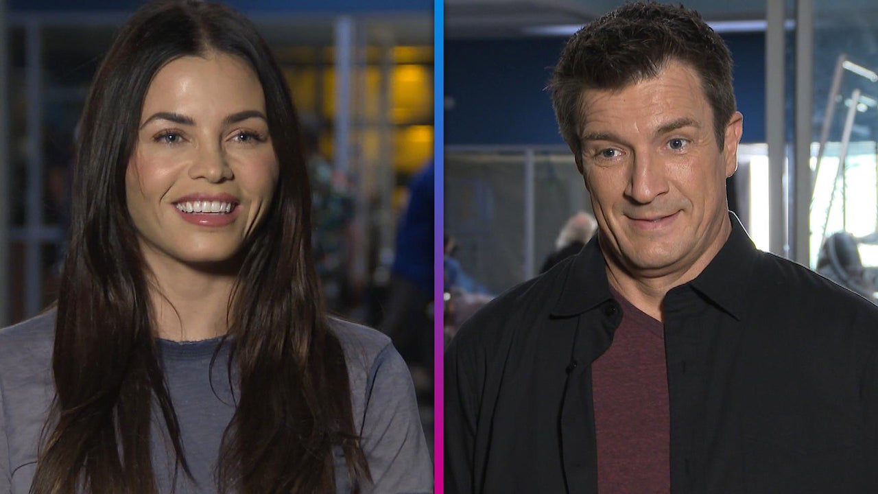 Jenna Dewan and Nathan Fillion Dish on Their 'Rookie' Romance (Exclusive)