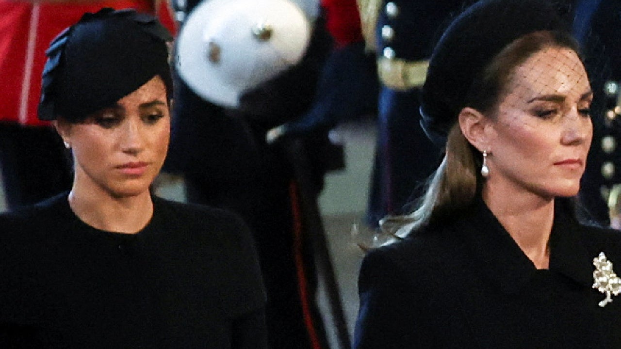 Meghan Markle & Kate Middleton Honored Queen Elizabeth at Her Service