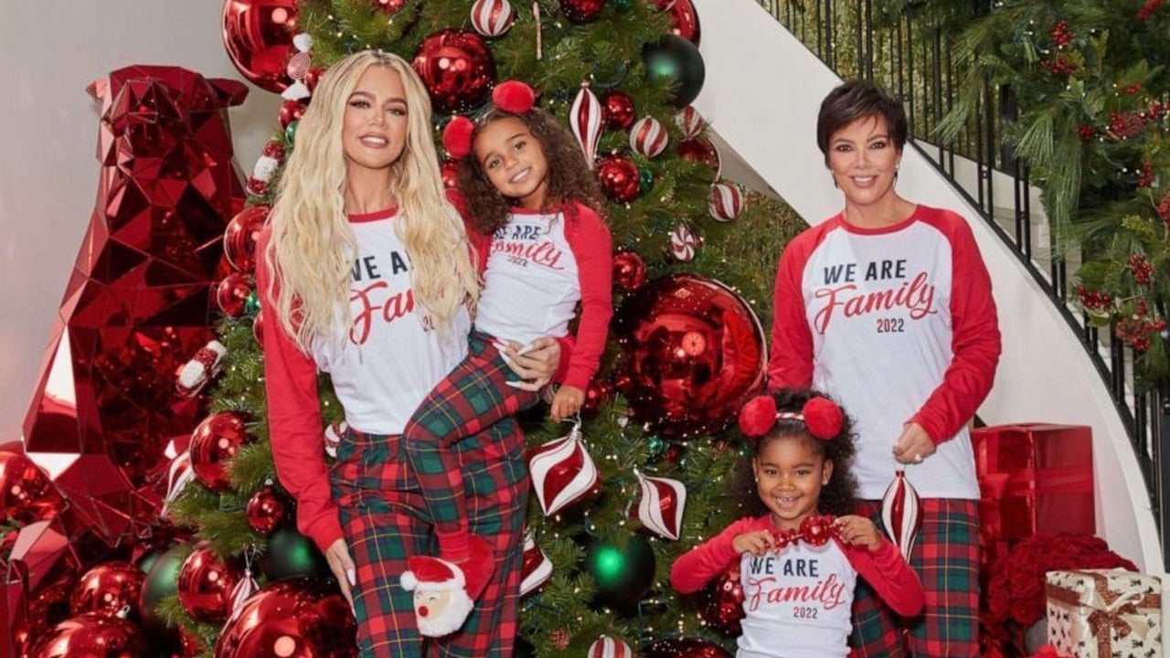 Store The Kardashians’ Matching Household Pajamas in Time for Christmas