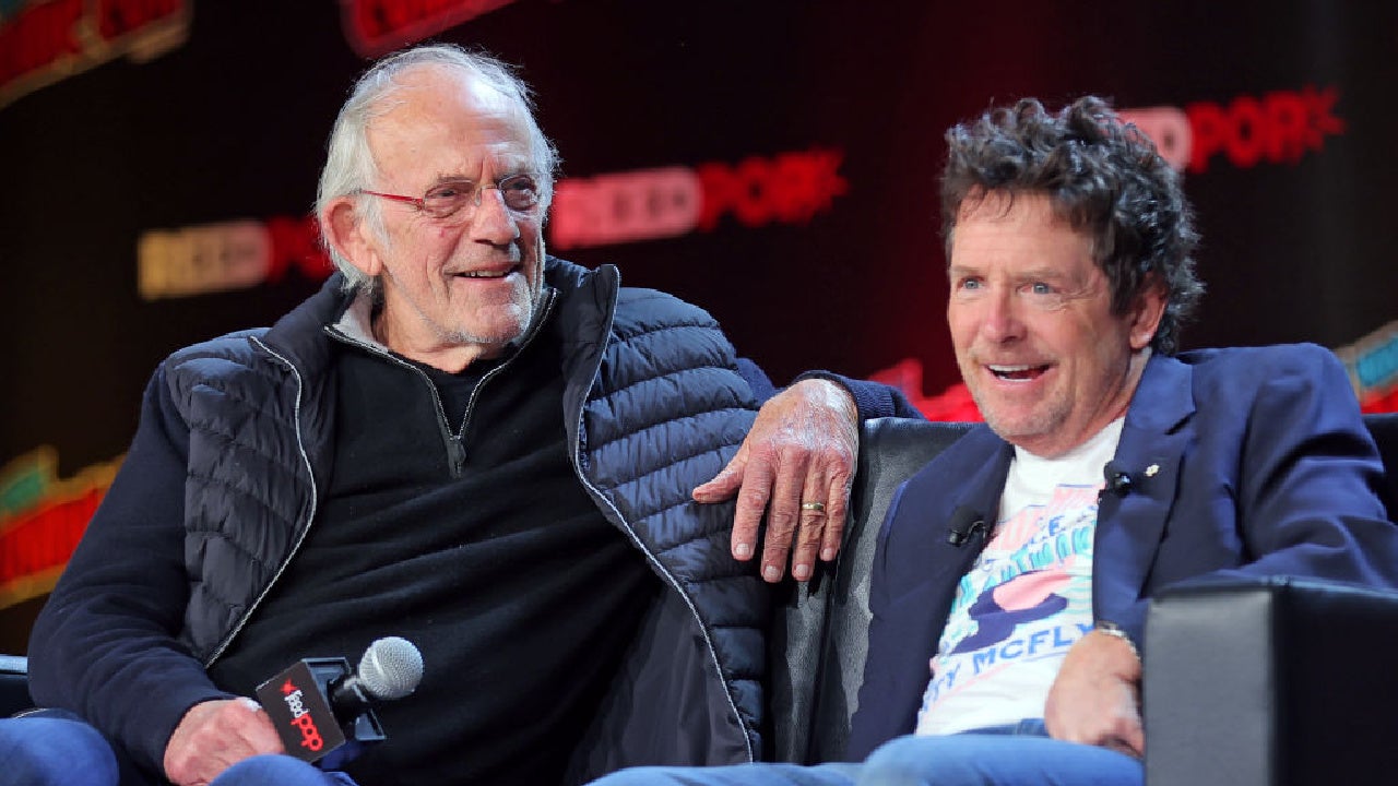 ‘Back to the Future’s Michael J. Fox and Christopher Lloyd Reunite