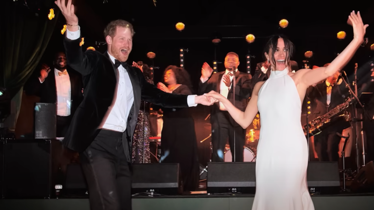 Prince Harry and Meghan Markle Shares Scenes From Their First Dance