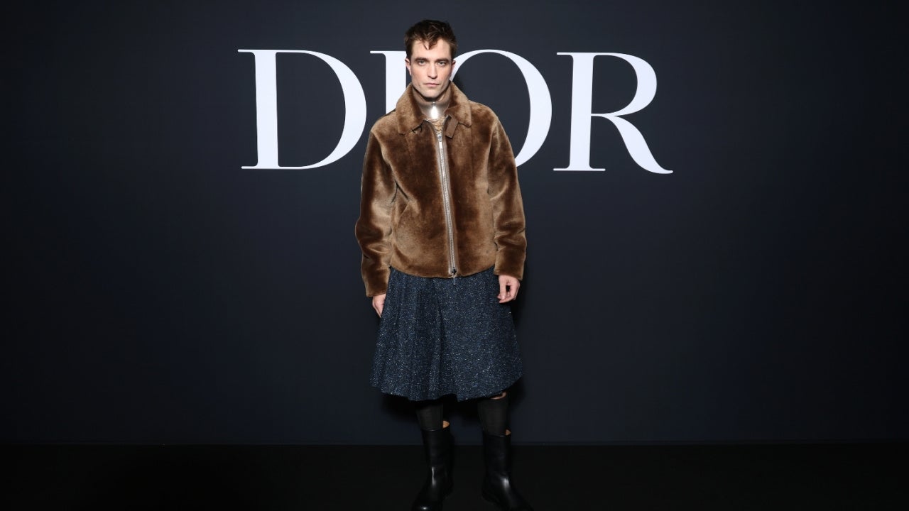 Robert Pattinson Rocks a Skirt for Paris Style Week