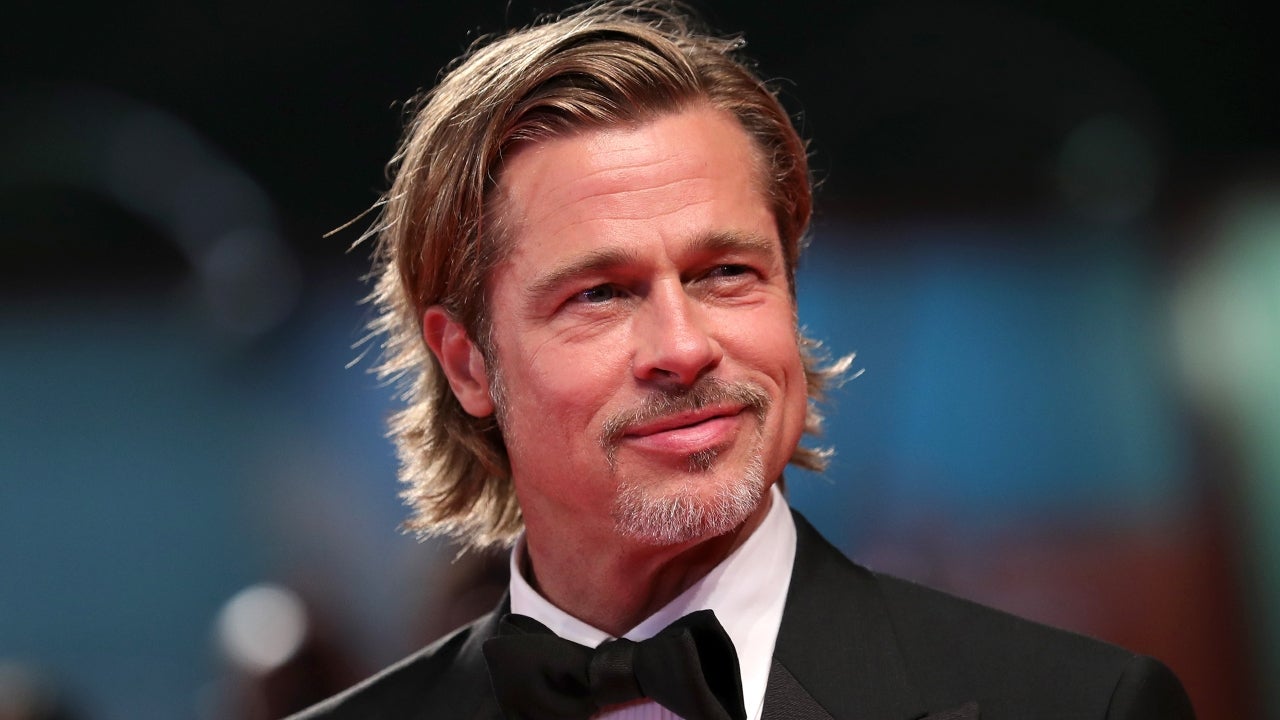 See Brad Pitt Twin With His Stunt Double on ‘Wolves’ Set: PICS