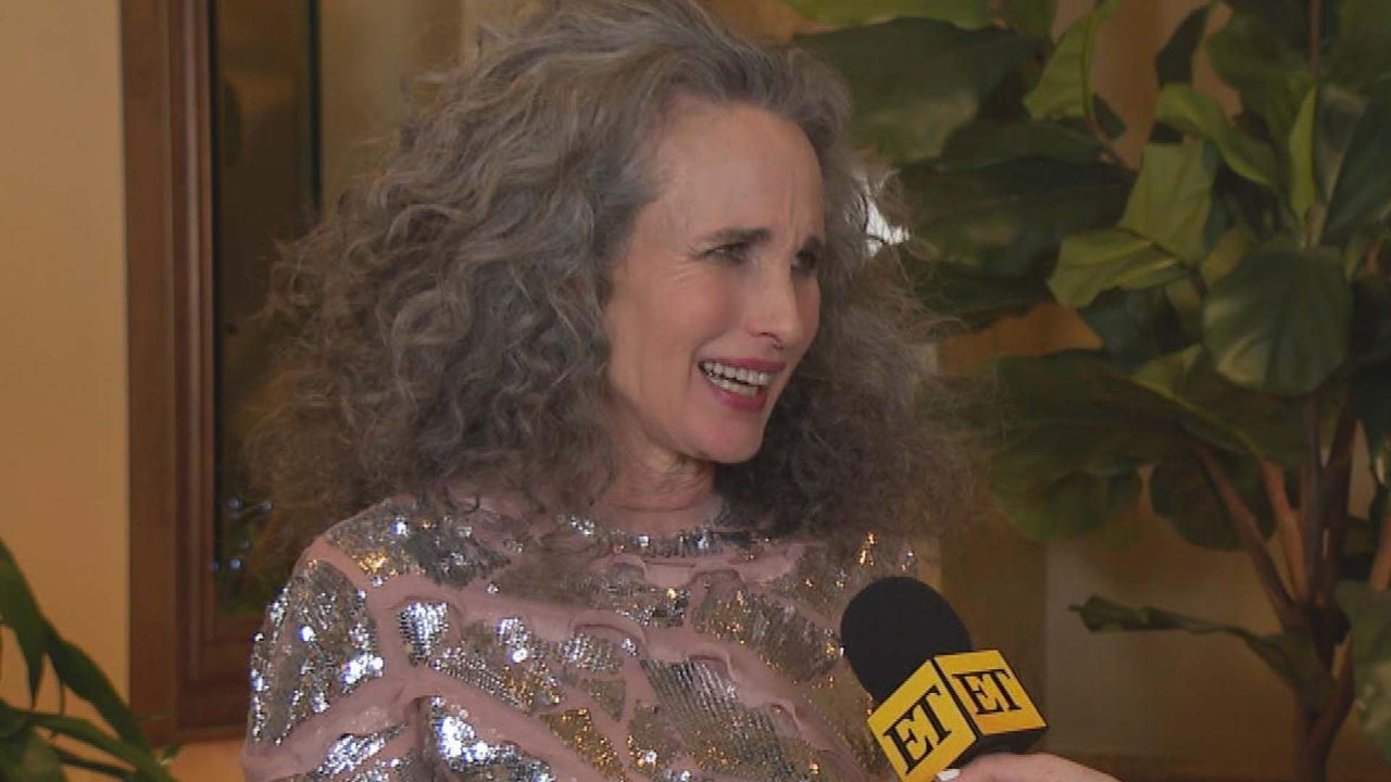 Andie MacDowell: Rocking Gray Hair and Why Dating Isn’t Priority (Exclusive)
