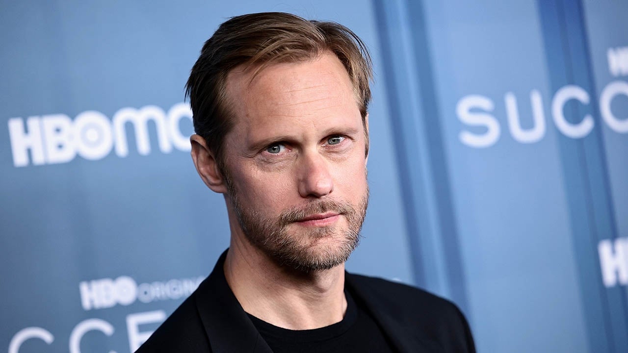 Alexander Skarsgard Confirms Birth of First Baby, Says 'Succession' Fans Will Be 'Shocked' by End (Exclusive) - Entertainment Tonight