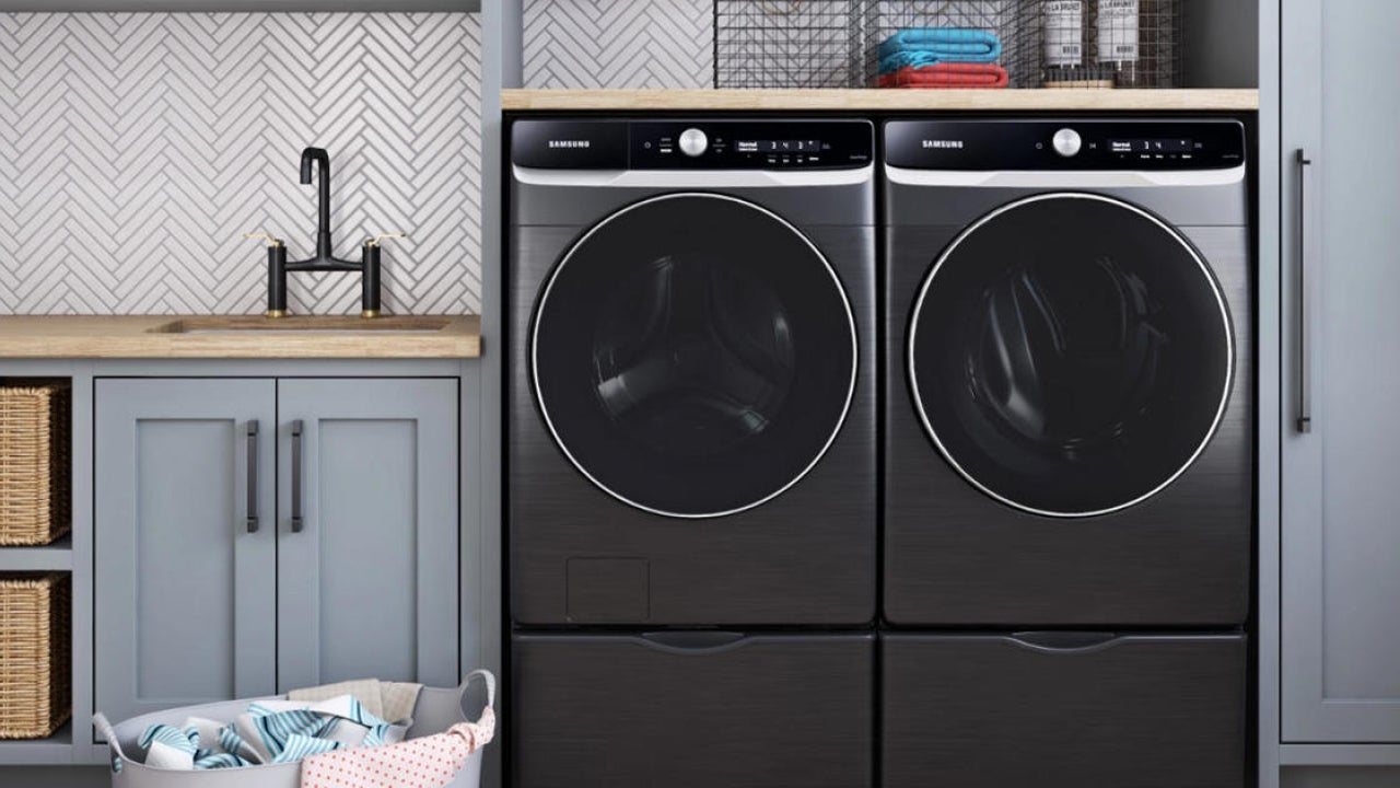 Save $1,500 On Samsung's Best-Selling Washer and Dryer Set to Upgrade Your Laundry Room