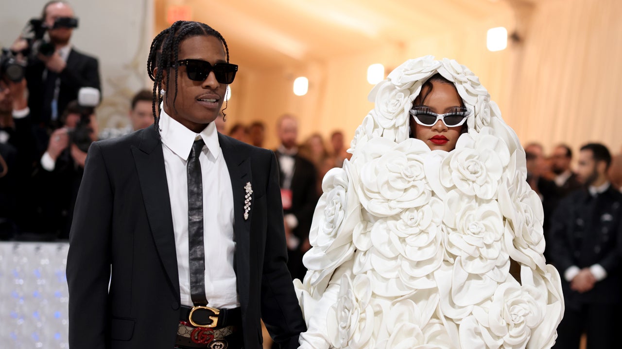 Pregnant Rihanna Stuns at Met Gala Alongside A$AP Rocky