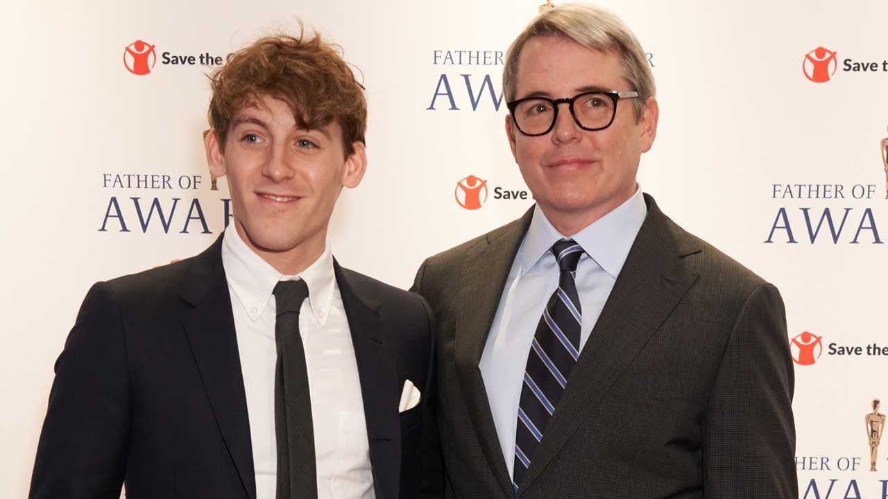 Matthew Broderick Reflects on Being a Dad at Father of the Year Awards