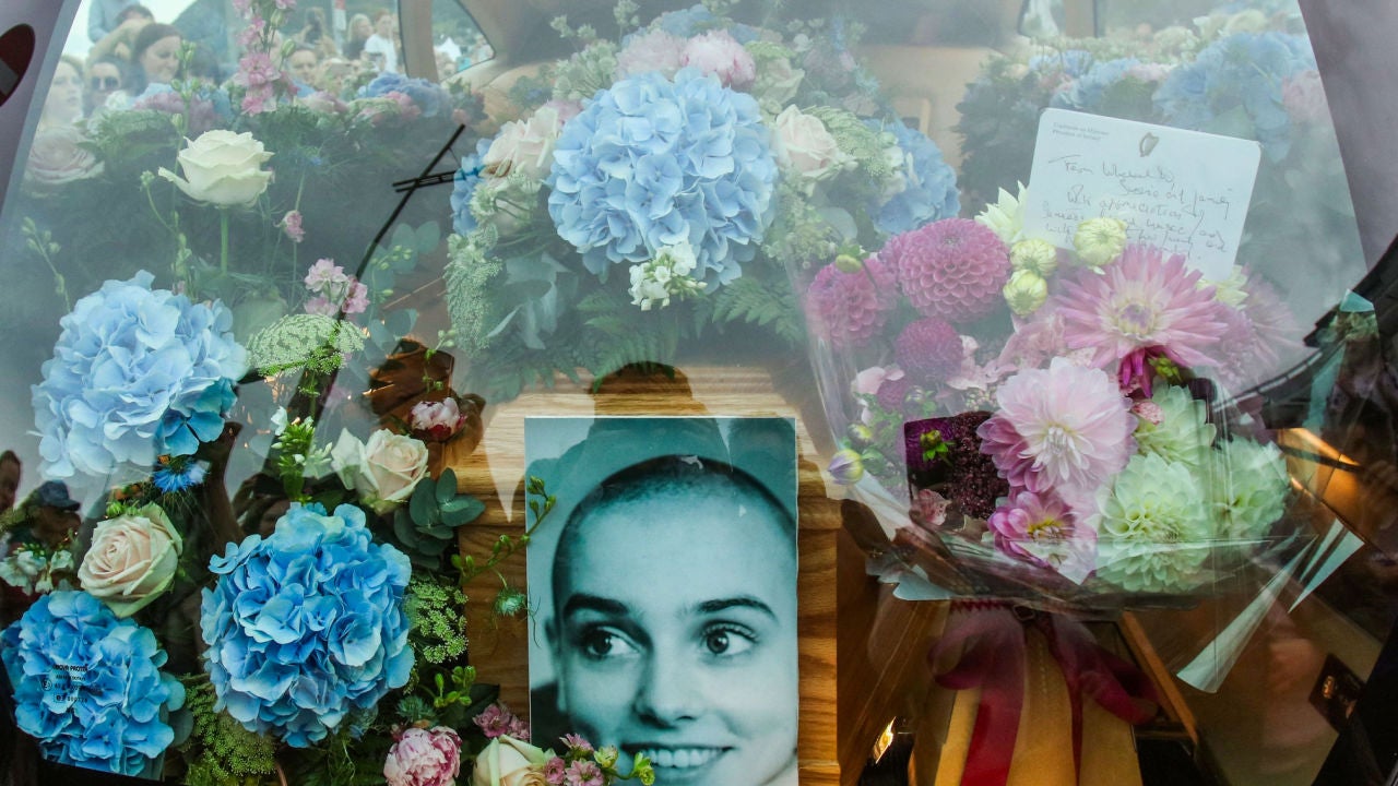 Sinéad O'Connor's Coffin Passes By Her Ireland Home as Fans Swarm to Pay Tribute