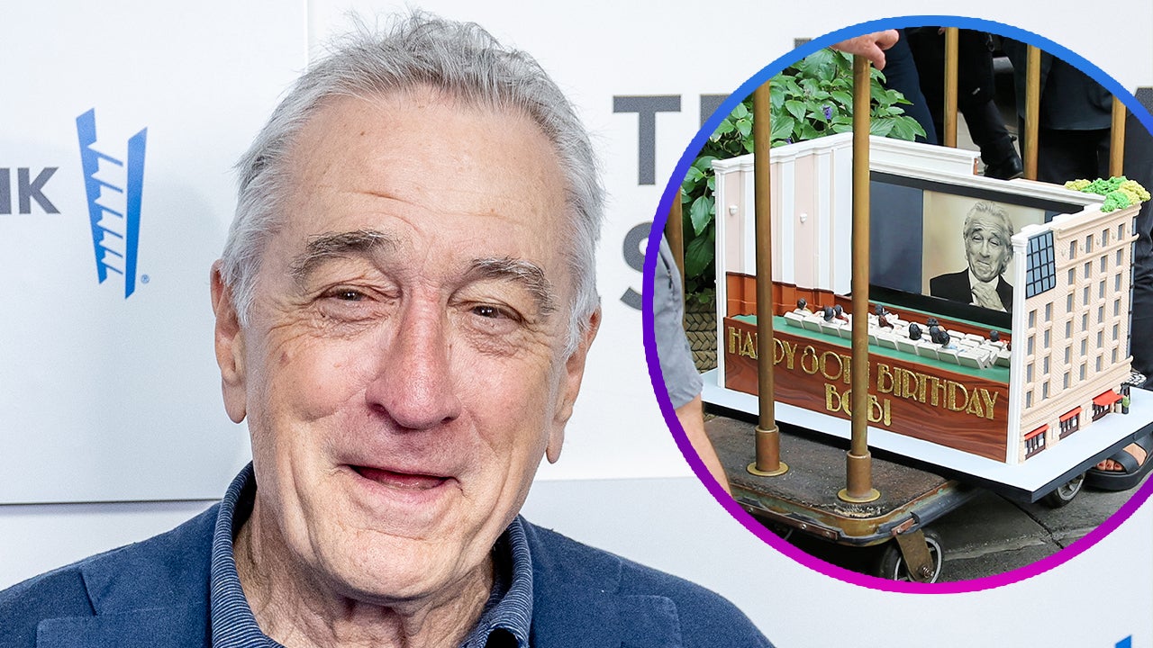 Robert De Niro's Unique 80th Birthday Cake Is a Must-See