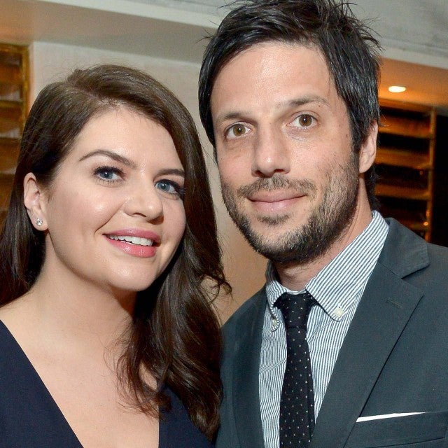 Casey Wilson and David Caspe at the premiere of 'One Mississippi'
