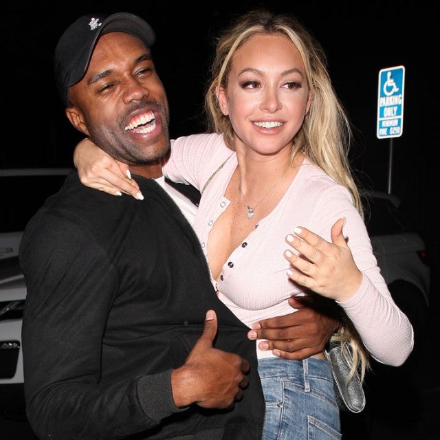 Corinne Olympios and DeMario Jackson in Hollywood