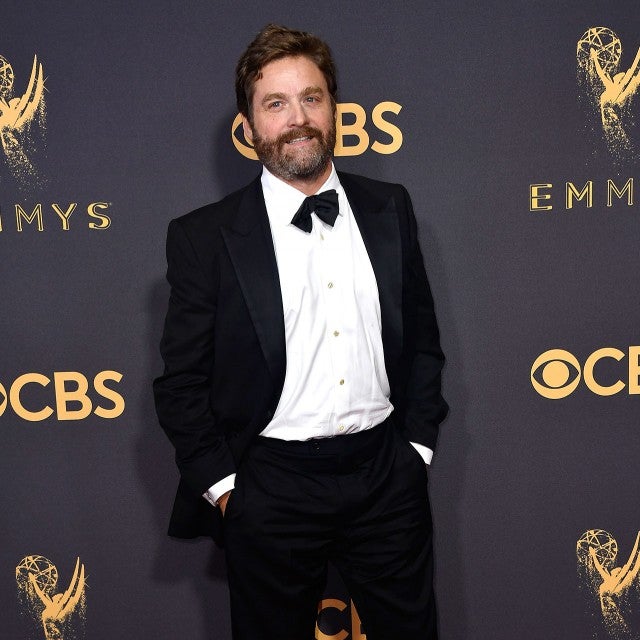 Zach Galifianakis at 2017 Emmys