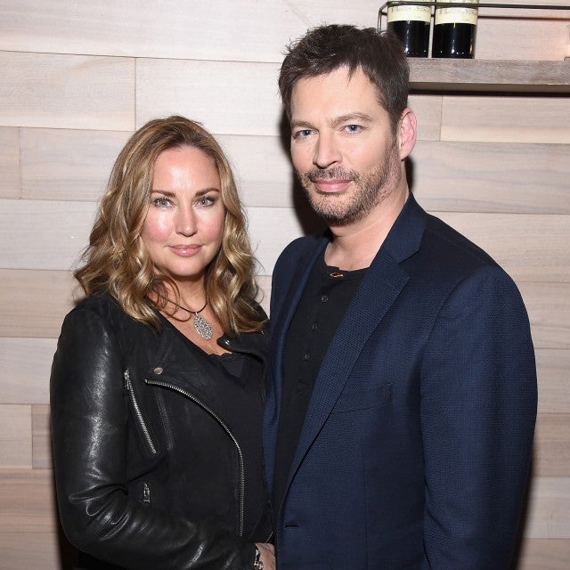 Jill Goodacre and Harry Connick Jr.