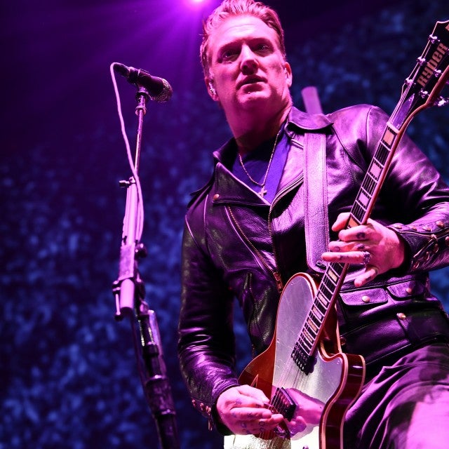 Queens of the Stone Age frontman Josh Homme at KROQ Almost Acoustic Christamas