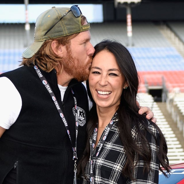 Chip and Joanna Gaines at NASCAR event