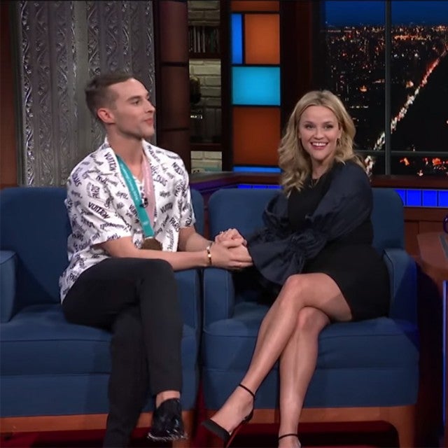 Adam Rippon and Reese Witherspoon