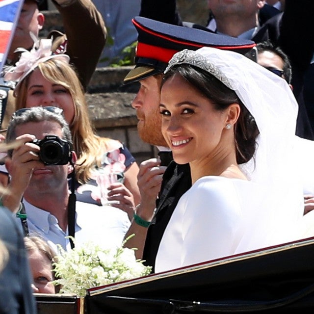 Meghan Markle in carriage