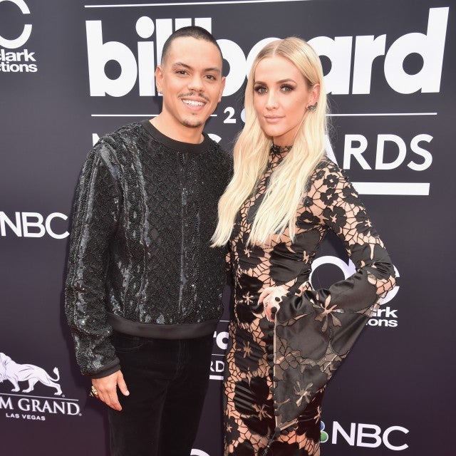 Evan Ross and Ashlee Simpson-Ross at billboard awards