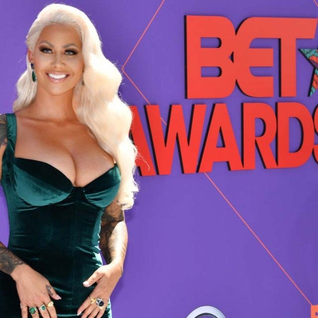 Amber Rose at the 2018 BET Awards in LA on June 24