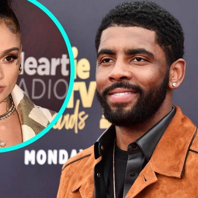 Kyrie Irving and ex-girlfriend Kehlani (inset)