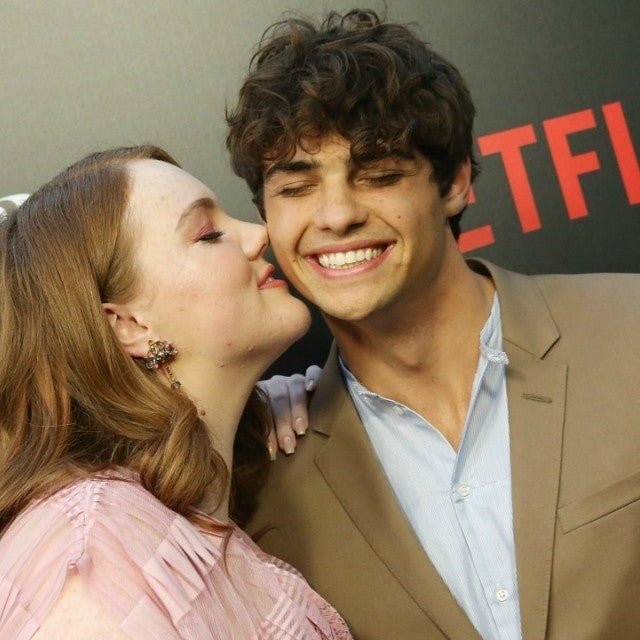 Shannon Purser and Noah Centineo at Sierra Burgess Is A Loser Premiere