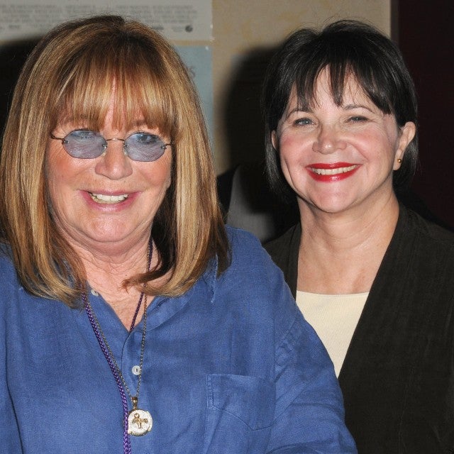 Penny Marshall and Cindy Williams participate in The Hollywood Show held at Burbank Airport Marriott on April 21, 2012 in Burbank, California. 