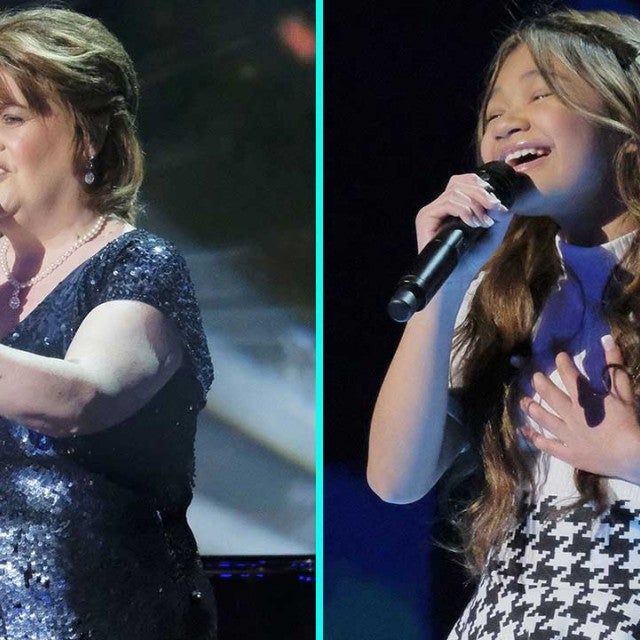 Susan Boyle and Angelica Hale on 'America's Got Talent: The Champions'