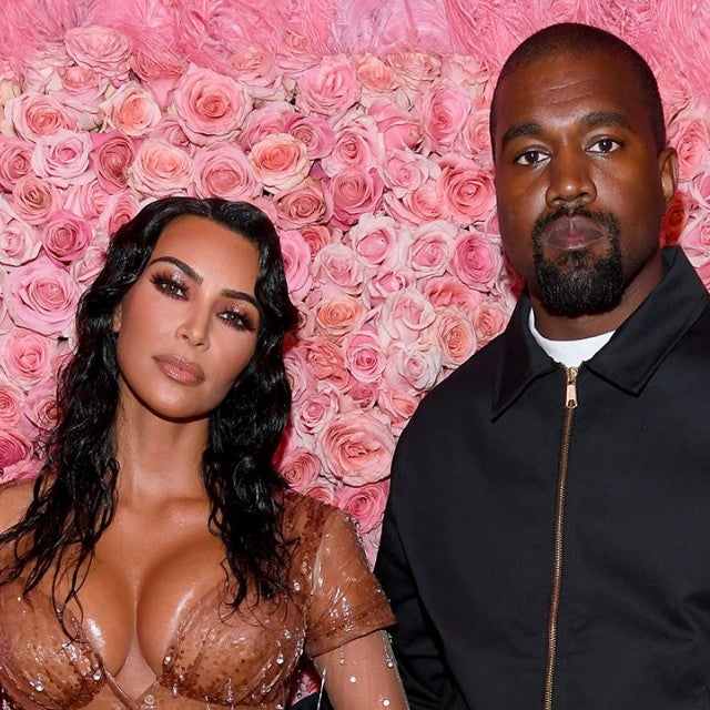 Kim Kardashian and Kanye West at 2019 met gala