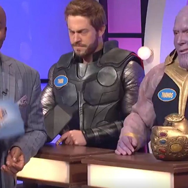 'Avengers' characters on 'Family Feud' on 'SNL'