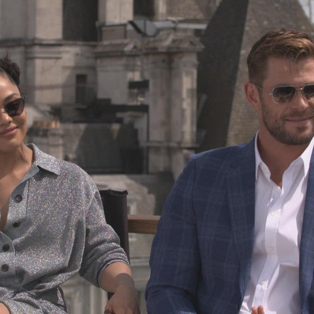Chris Hemsworth and Tessa Thompson on Rumors They'll Star in a 'Bodyguard' Remake (Exclusive)