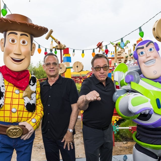 Tim Allen Tom Hanks Toy Story Land