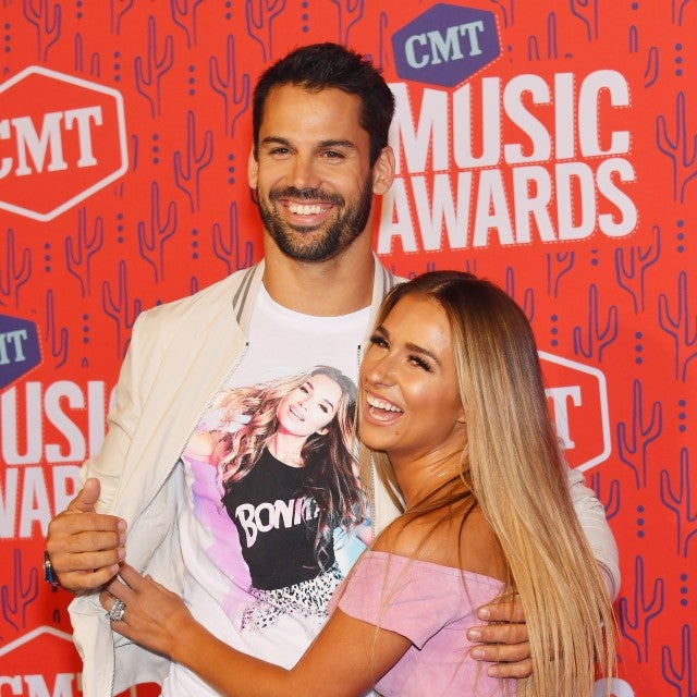Eric Decker and Jessie James at 2019 cmt music awards