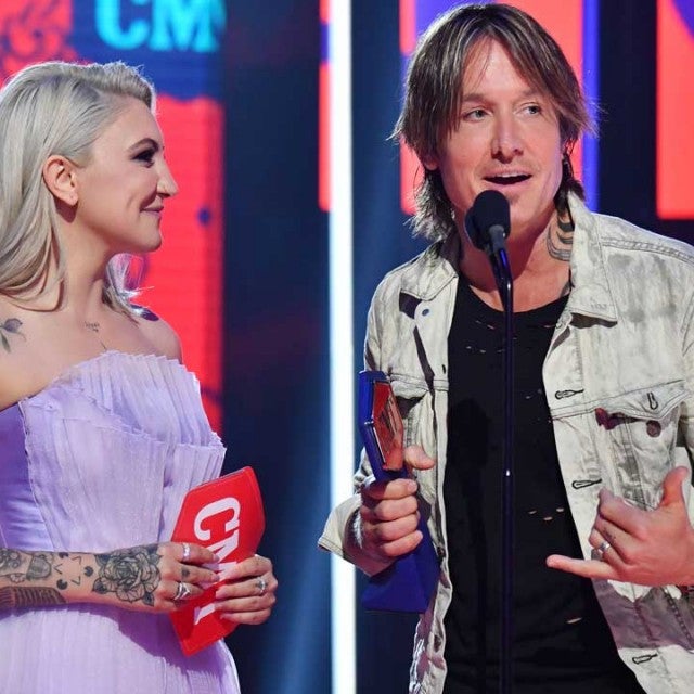 Julia Michaels and Keith Urban at the CMT Music Awards 2019
