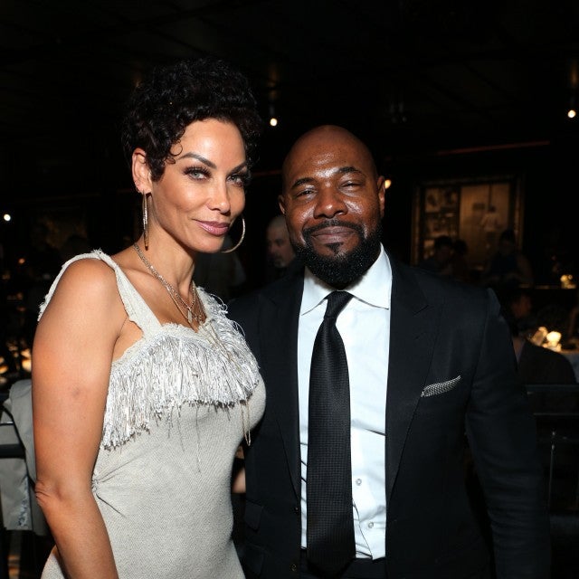 Director & Executive Producer Antoine Fuqua (R) and Nicole Murphy attends the after party for HBO's "What's My Name: Muhammad Ali" at Regal Cinemas L.A. LIVE Stadium 14 on May 08, 2019 in Los Angeles, California. 