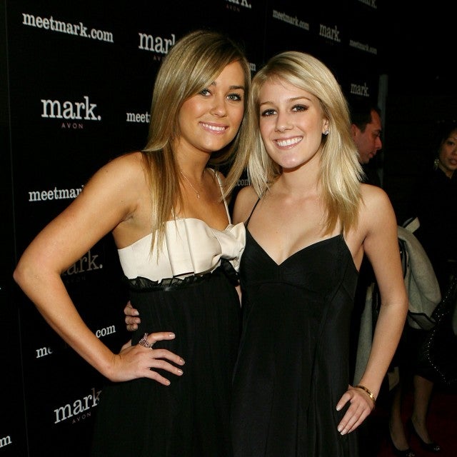 Lauren Conrad and Heidi Montag arrive as mark. celebrates new spokesperson Lauren Conrad's 21st birthday at Area on February 1, 2007 in West Hollywood, California.