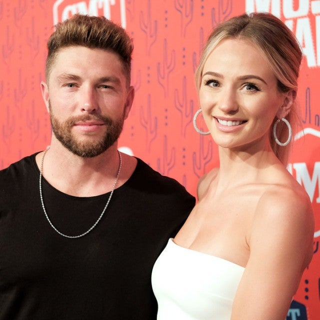 Lauren Bushnell and Chris Lane at the the 2019 CMT Music Awards
