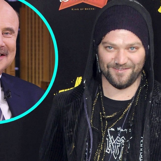 Bam Margera and Dr. Phil (inset)