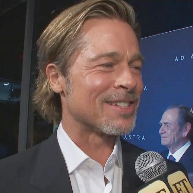 Brad Pitt on George Clooney's Space Movie Performance Ahead of 'Ad Astra' Premiere (Exclusive)