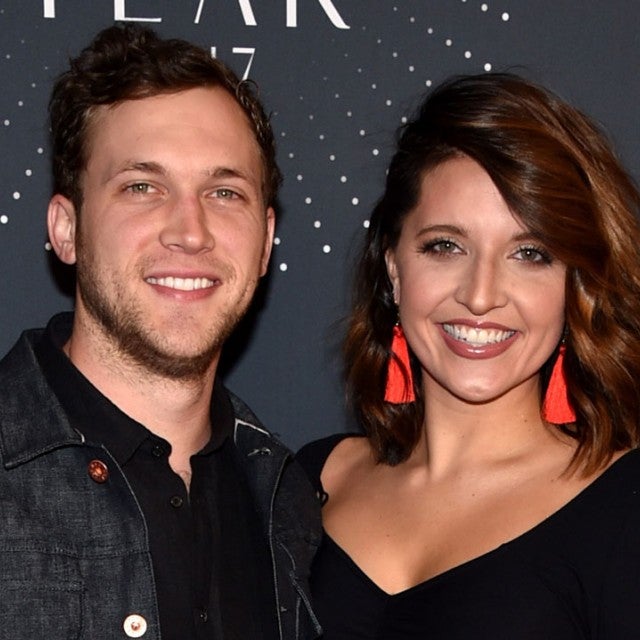 Phillip Phillips and Hannah Blackwell at the 2017 CMT Artists Of The Year