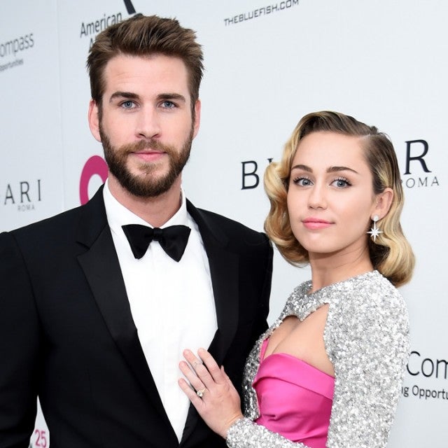 liam and miley in 2018