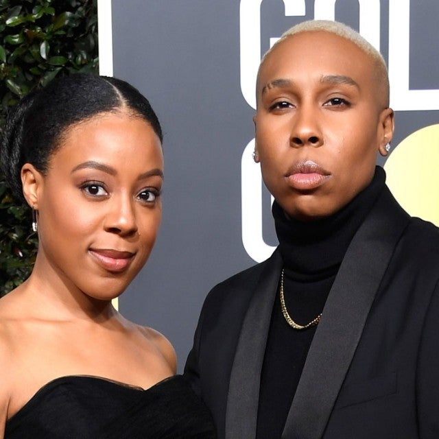 lena waithe and wife at 2019 golden globes