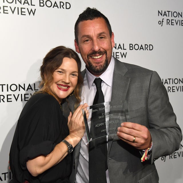 Drew Barrymore and Adam Sandler at The National Board of Review Annual Awards Gala