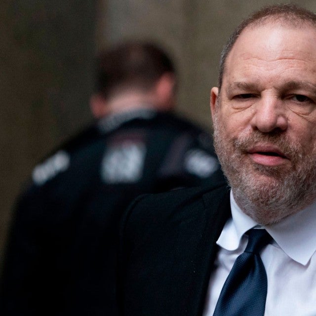 harvey weinstein leaves the State Supreme Court on April 26, 2019 in New York