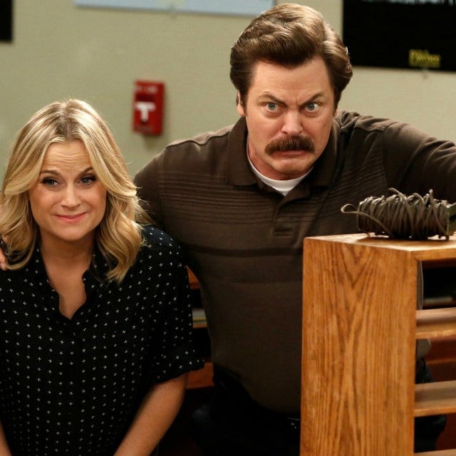 Leslie Knope and Ron Swanson